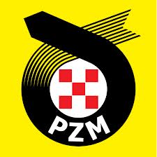 Logo PZM nowe na żółtym polu