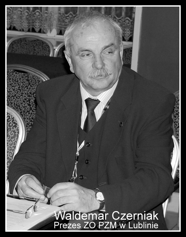 Portret Waldemar Czerniak prezes ZO PZM Lublin Fot. Zjazd Okręg. dn. 31.03.2011 Kopia
